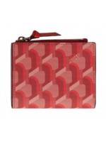 ROSA.K MONOGRAM BI FOLD WALLET RED